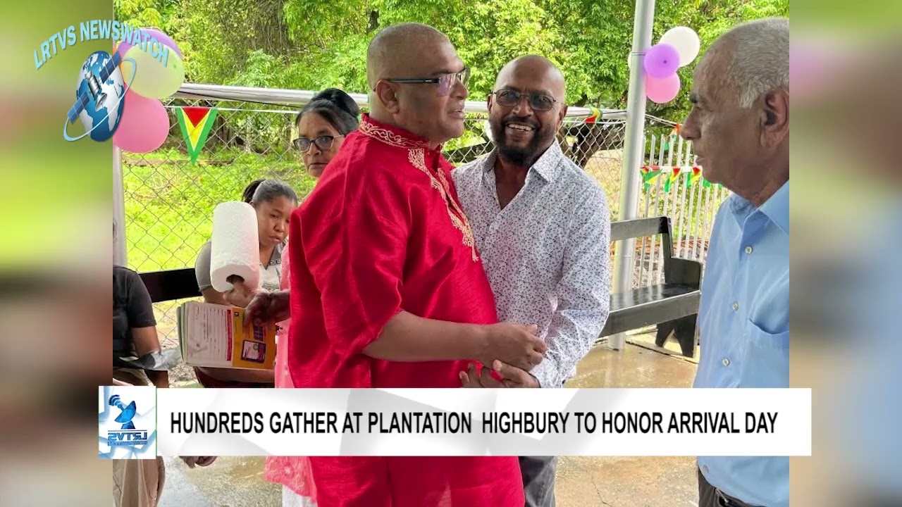 Hundreds Gather at Plantation Highbury to Honour Arrival Day
