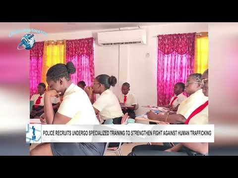 Police Recruits Undergo Specialized Training to Strengthen Fight Against Human Trafficking