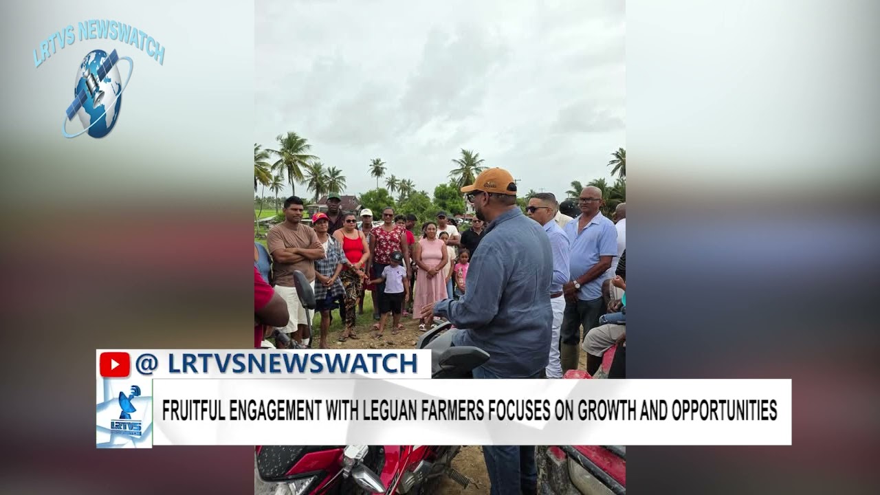 Engagement With Leguan Farmers Focuses on Growth and Opportunity