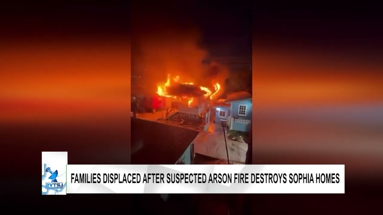 Families Displaced After Suspected Arson Fire Destroys Two Sophia Homes