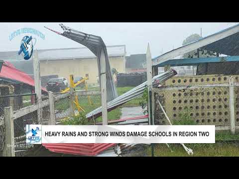 Heavy Rains and Strong Winds Damage Schools in Region Two