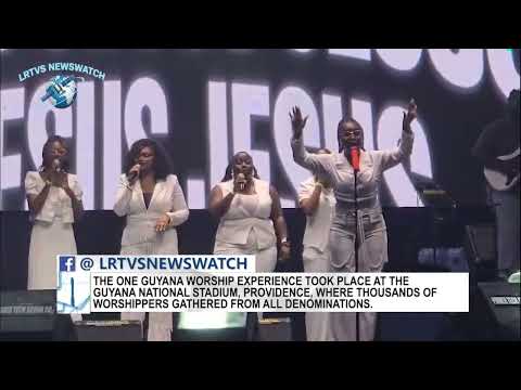 The One Guyana Worship Experience Took Place at the Guyana National Stadium