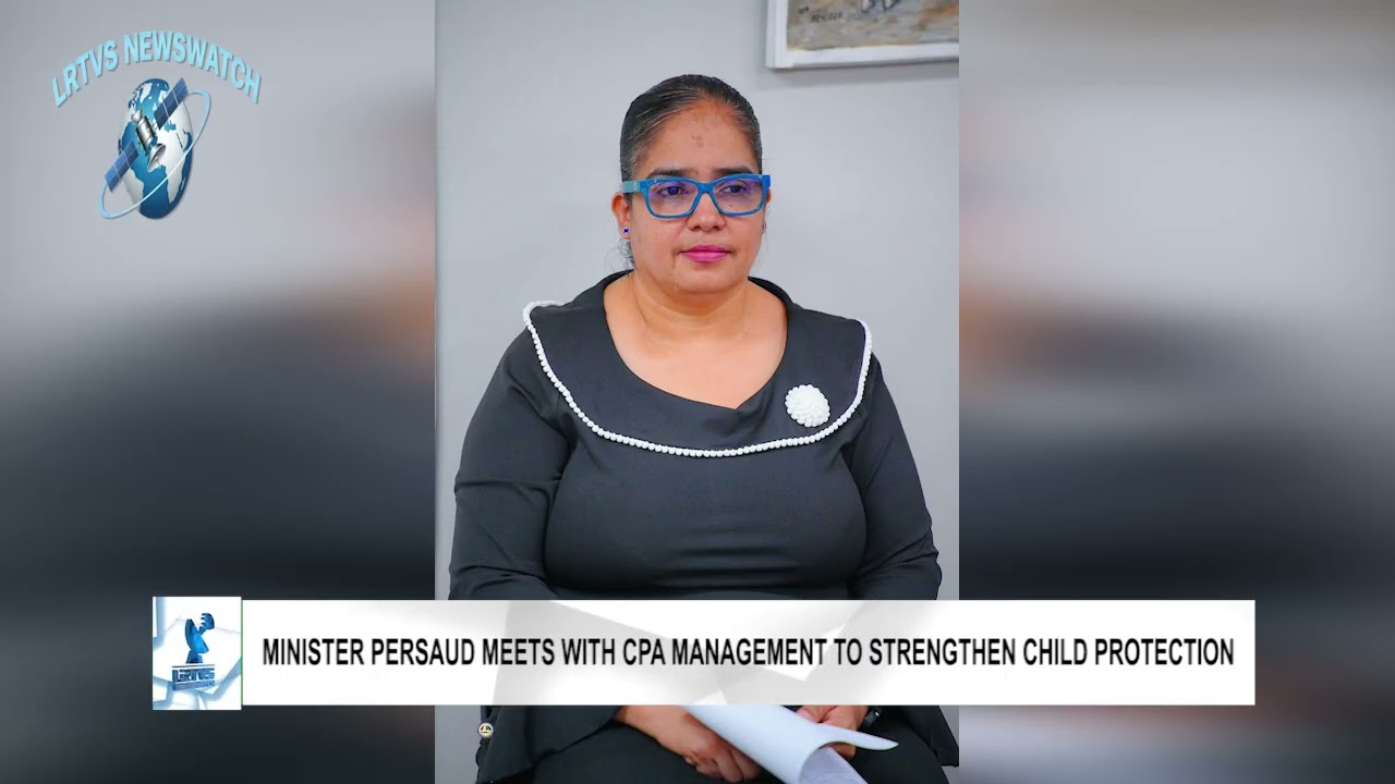 Minister Persaud Meets With CPA Management to Strengthen Child Protection