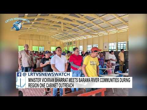 Minister Vickram Bharrat Meets Barama River Communities During Region One Cabinet Outreach
