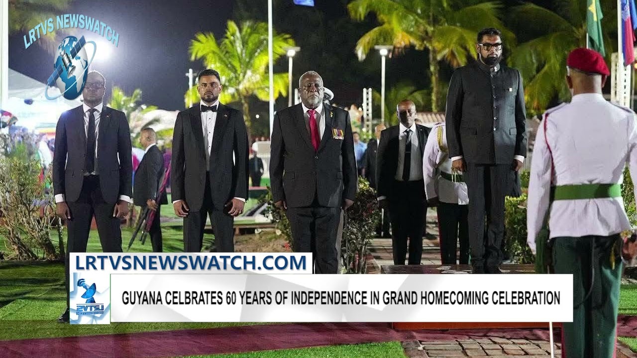 Guyana Marks 60 Years of Independence in Grand Homecoming Celebration