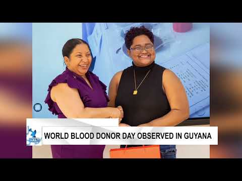 World Blood Donor Day Observed in Guyana
