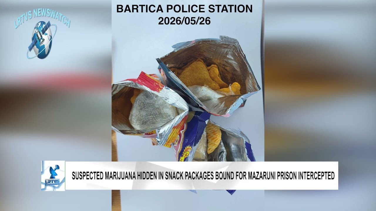 Suspected Cannabis Hidden in Snack Packs Bound for Mazaruni Prison Intercepted